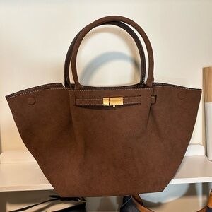 Brown Suede Bag 🍂